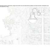 Metal garden lantern Castelo