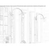Brass garden lantern Monachil