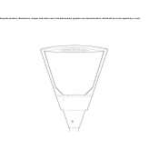 Aluminum LED garden lantern Goemec