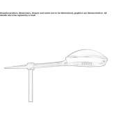 Aluminiowa latarnia ogrodowa LED Cazeres