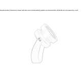 Adjustable, aluminum LED outdoor spotlight for wall mounting Portumna