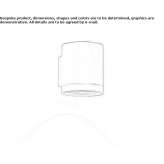 LED outdoor spotlight for wall mounting Mezhova