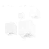 Metal outdoor LED spotlight for wall mounting Begard
