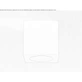 Aluminum outdoor ceiling spotlight Ivanino