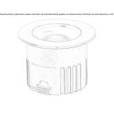 Aluminum recessed LED spotlight, outdoor Rudnitz