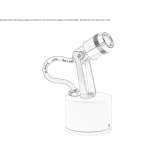 Adjustable outdoor LED spotlight Albelda