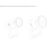 Adjustable outdoor LED spotlight Montfort