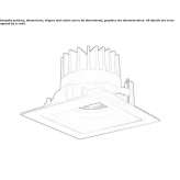 Recessed LED outdoor spotlight Magaluf