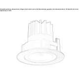 LED outdoor spotlight with dimmer Magaluf