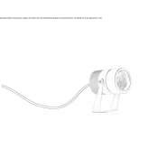 Adjustable outdoor LED spotlight Aprica