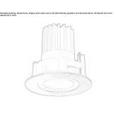 LED outdoor spotlight with dimmer Magaluf