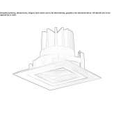 Recessed LED outdoor spotlight Magaluf