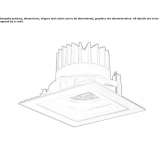 LED outdoor spotlight with dimmer Magaluf