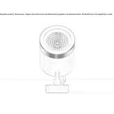Adjustable metal LED outdoor spotlight Cosenza