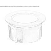 Aluminum recessed LED spotlight, outdoor Rudnitz