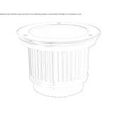 Aluminum recessed LED spotlight, outdoor Moerzeke
