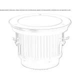 Aluminum recessed LED spotlight, outdoor Moerzeke