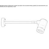 LED outdoor spotlight for wall mounting, adjustable, powder-coated, aluminum Arroyito