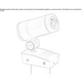 Adjustable, powder-coated aluminum LED reflector. External reflector Kappl