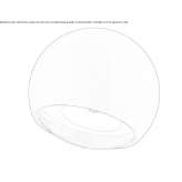 Aluminum LED outdoor spotlight Rokitno