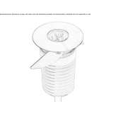 Recessed stainless steel outdoor LED spotlight Surduk