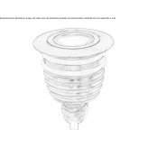 Recessed stainless steel outdoor LED spotlight Berlaar