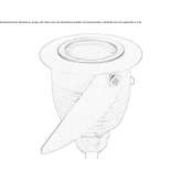 Recessed stainless steel outdoor LED spotlight Straza