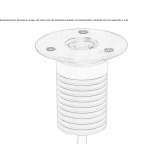 Recessed stainless steel outdoor LED spotlight Asbro