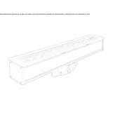 Aluminiowy reflektor zewnętrzny LED do montażu na ścianie Rehau