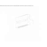 Outdoor LED floodlight made of extruded aluminum, wall-mounted, adjustable Cayara