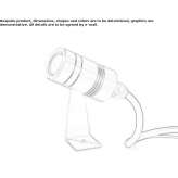 Aluminum LED outdoor spotlight Valady
