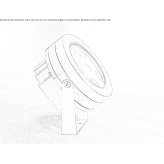 Aluminum LED outdoor spotlight Kosino