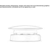 External spotlight made of die-cast aluminum LED Sepino