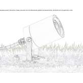 Adjustable aluminum LED outdoor spotlight Godollo