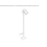 Regulowany aluminiowy reflektor zewnętrzny LED Bozice