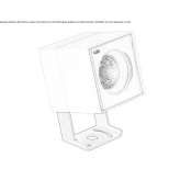 Adjustable aluminum LED outdoor spotlight Vesime