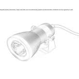 Adjustable outdoor reflector Tohogne