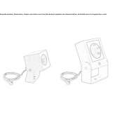 Regulowana lampa spacerowa LED z aluminium Reflektor zewnętrzny Cerchezu