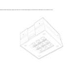 Regulowany aluminiowy reflektor zewnętrzny LED Padula
