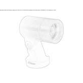 Adjustable aluminum LED outdoor spotlight Cobeja