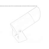 Adjustable outdoor LED spotlight for wall mounting Lecka