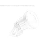 Outdoor floodlight/underwater lamp Oakley