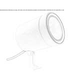 Adjustable outdoor LED spotlight Sanarate