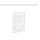 Regulowany aluminiowy reflektor zewnętrzny LED Crandon