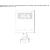 Adjustable outdoor LED spotlight Shildon
