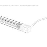 LED underwater lamp made of polycarbonate Opera