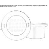 Underwater lamp made of LED glass and stainless steel Ciperez