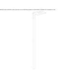Powder-coated aluminum LED street lamp on a pole Wolfegg