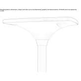 Aluminum LED street lamp Ogunquit