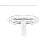 Lampa uliczna LED z odlewanego ciśnieniowo aluminium na słupie Toloriu